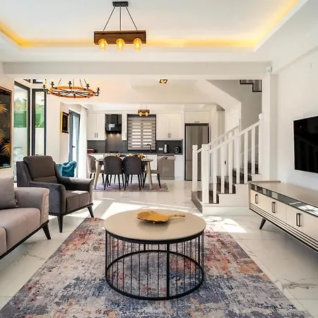 Aselya-villa With Private Pool For 8 Persons In Gocek * 费特希耶