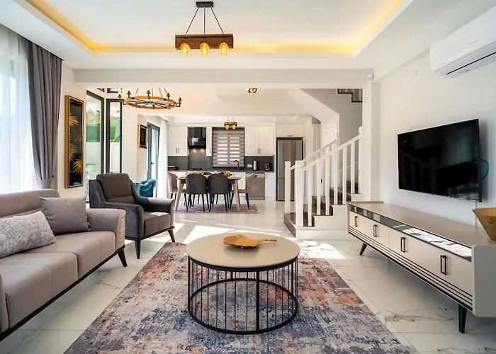 Aselya-villa With Private Pool For 8 Persons In Gocek * 费特希耶