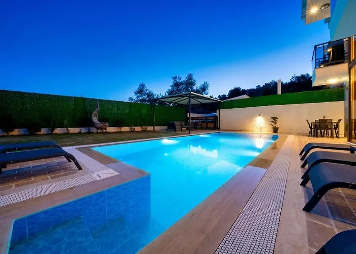 Aselya-villa With Private Pool For 8 Persons In Gocek 别墅 费特希耶